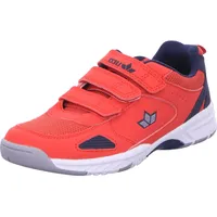 LICO Jungen Unisex Kinder Peyton V Hallenturnschuhe, Rot/Marine, 28