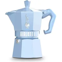 Bialetti Moka Exclusive 3 Tassen hellblau (9061)