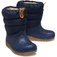 Crocs Classic Neo Puff K Stiefel Navy / Gum