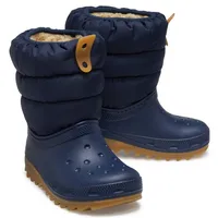 Crocs Classic Neo Puff K Stiefel Navy / Gum