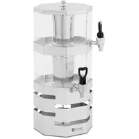 Royal Catering Saftspender 2 x 4 l Kühlsystem -