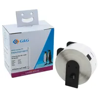 G&G Etiketten Kompatibel ersetzt Brother DK-11208 38 x 90mm