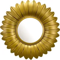 Wohnling Wandspiegel Gold, Metall T/D: ca. 4x60 cm