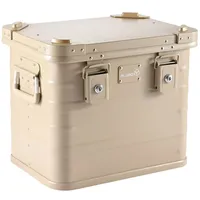 AluBox 31-Liter Alukiste in Beige-Sandfarbe Transportbox