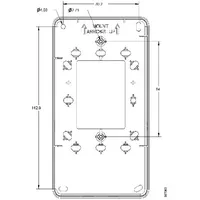 Cisco Abstandshalter-Kit - für Catalys, Router