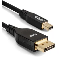 Club 3D MiniDP 2.1 zu DisplayPort 80 Bidirectionel Vesa