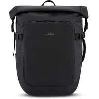 KAPTEN & SON Rucksack Lisbon Backpack All Black
