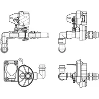 Mahle AVS 4 000P Magnetventil Klimaanlage u.a. passend für