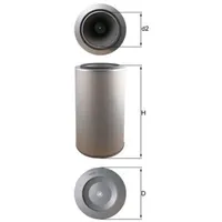 Mahle Luftfilter LX 1255