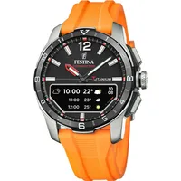 Festina Connected D 44 mm BT Titan Schwarz /