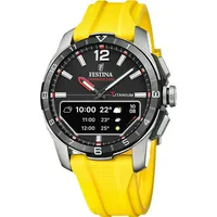 Festina Connected D 44 mm BT Titan Schwarz /