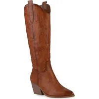 VAN HILL Damen Stiefel Cowboystiefel Stickereien Schuhe 838830 -