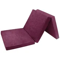 FORTISLINE Klappmatratze 195x60x9cm - 3-teilige Faltmatratze - H2 Gästematratze
