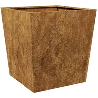 VidaXL Pflanzkübel 50 x 50 x 50 cm Cortenstahl