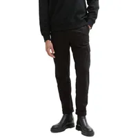 Tom Tailor 1042559 Regular Tapered Cargohose Black M