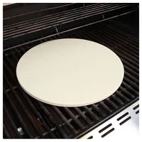 Chefgastro BBQ Pizzastein | für Gasgrill, Holzkohlegrills, Smoker &