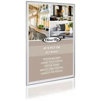 Close Up Bilderrahmen Silber 61x91,5 cm