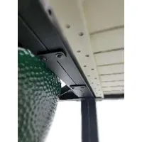 Big Green Egg Grill Hakenleiste Küchenmodul Edelstahl Silber