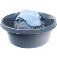 Kadax Matte Plastikwaschschüssel, Kunststoffschüssel, Runde Spülschüssel, Robuste Waschschüssel, Haushaltswasserschüssel