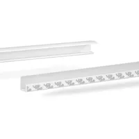 Lichtblick Seitenschiene für Rollo, selbstklebend, Länge 150 cm, kürzbar«,