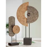 Gilde Skulptur Braun/Hellbraun