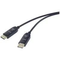 Renkforce Glasfaser / DisplayPort Anschlusskabel DisplayPort Stecker, DisplayPort Stecker