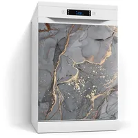 Deqori Magnetfolie für Spülmaschine 60x70 cm | Motiv Elegantes