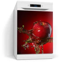 Deqori Magnetfolie für Spülmaschine 60x70 cm | Motiv Flüssigkeit