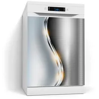 Deqori Magnetfolie für Spülmaschine 60x70 cm | Motiv Elegantes