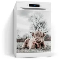 Deqori Magnetfolie für Spülmaschine 60x70 cm | Motiv Ruhendes