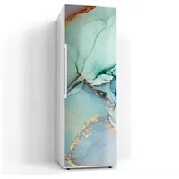Deqori Magnetfolie für Kühlschrank 60x180 cm | Motiv Zerlaufene