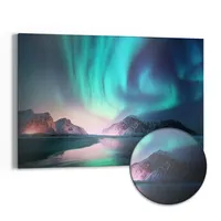 Deqori Metall Magnettafel | 60x40 cm cm groß |