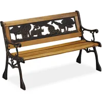 Relaxdays Kinder Gartenbank,
