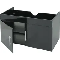 Mendler Waschbeckenunterschrank HWC-D16, Waschtischunterschrank Unterschrank Badmöbel, FSC® hochglanz 90cm