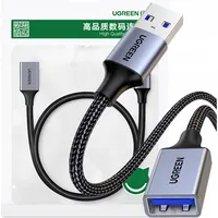 UGREEN Verlängerungskabel USB 3.0, USB-Stecker auf USB-Buchse, 0,5m in
