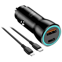 Bluestar 3A Autoladegerät mit USB C Anschluss und USB