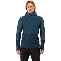 Vaude Monviso Grid Kapuzenfleece - Dark Sea - M