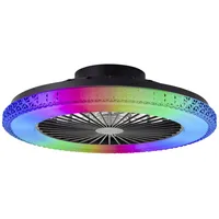Brilliant LED Deckenleuchte mit Ventilator Badria Ø 49 cm
