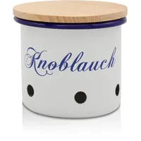 Krüger Emaille Vorratsdose Husum blau 10,5 cm 0,6 l