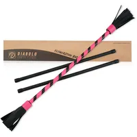 Diabolo Freizeitsport Flowerstick Basic UV (pink) mit Kunststoffkern -