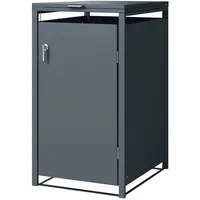 ML-Design Mülltonnenbox 1er für 1 Tonne, 240L, 68x80x116,3 cm,