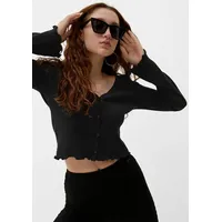 QS T-Shirt in 9999_schwarz | Gr.: L