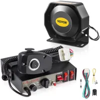 Vevor Auto Warnalarm Lautsprecher Sirenen-Set, 8 Töne, Notfall-Warnsirene, 200