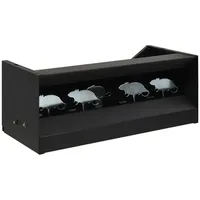VidaXL Magnetischer Scheibenkasten 4+1 Ziele im Maus-Design Kugelfangkasten Pendelkasten