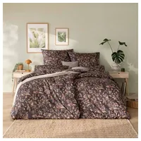 Estella Bettwäsche Estella Mako-Satin Bettwäsche Jolanda braun, 155x220 cm