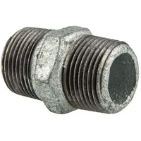 Gebo gebofittings Temperguss Gewindefittings 280, - Doppelnippel, 3/4 verzinkt