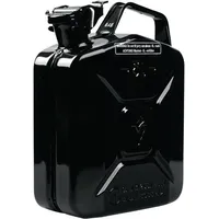 VALPRO Kraftstoffkanister 5l Schwarz RAL 9005 Stahlbl.0,9mm L230xB120xH310mm