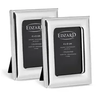 Edzard Adria Bilderrahmen silber 4x6 cm 2er Set