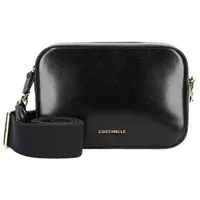 Coccinelle Tebe Umhängetasche Leder 19 cm Umhängetaschen Schwarz Damen