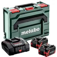Metabo Basis-Set 2x LiHDX 8.0 Ah ASC 290 metaBOX